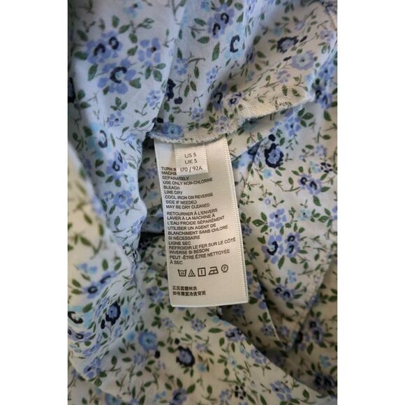 Free People OB1264092 Women's Sz Small White Tea Combo Petunia Mini Dress - Picture 4 of 12